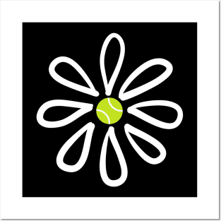 Tennis shirts, Flower Daisy Tennis Center Posters and Art